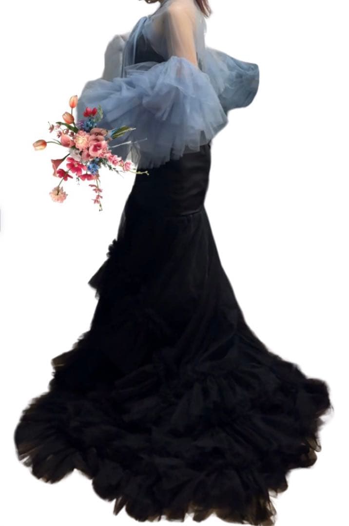 【週末限定お値下げ】カラードレス チュール マーメイド