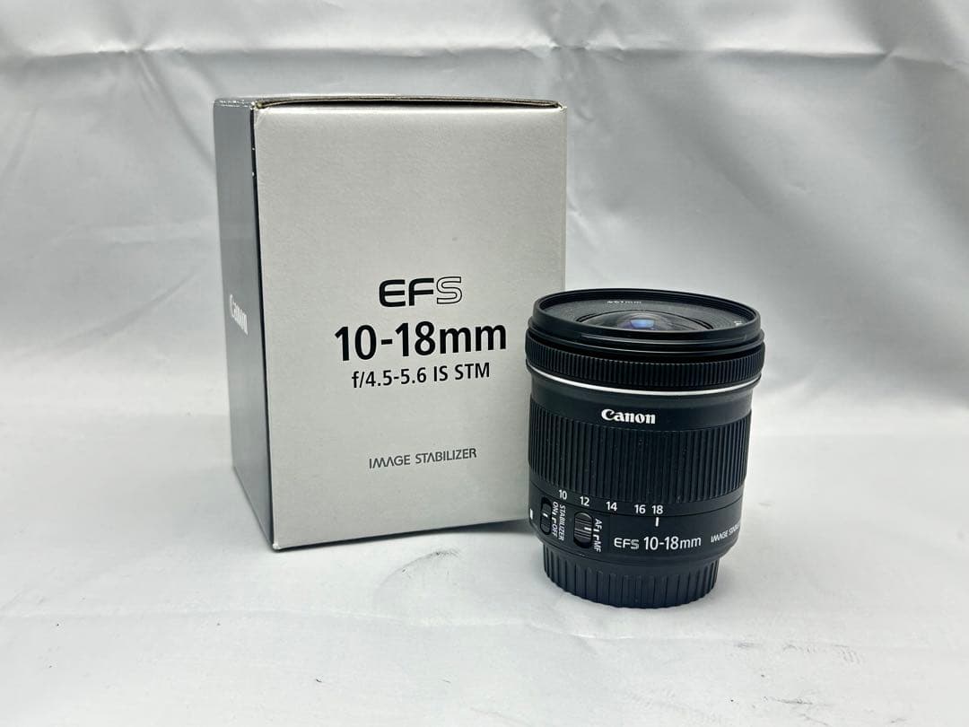 美品！Canon EF-S 10-18mm F4.5-5.6 IS STM