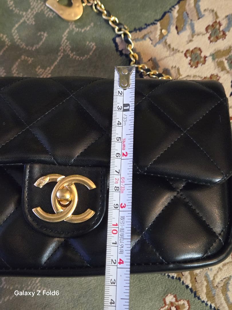 Chanel シャネル ビューティー ノベルティ ハートチャーム チェーン