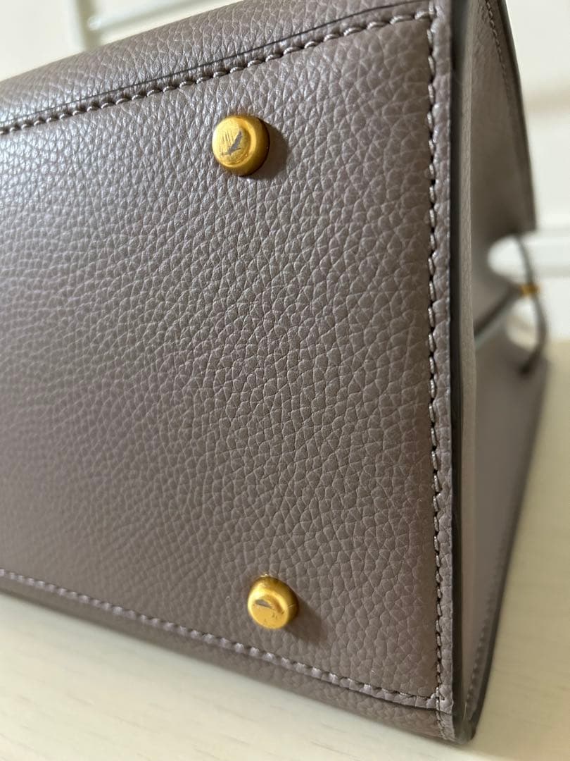 トリーバーチ TORY BURCH ベージュ トートバッグ ネイビー内装