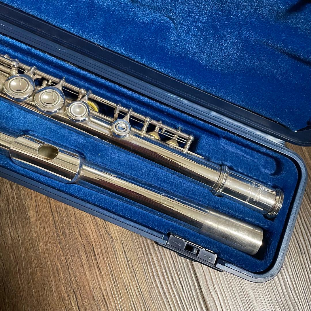 ☆YAMAHAフルート☆YFL311（頭部管銀製)☆絶対必要なEメカ仕様☆