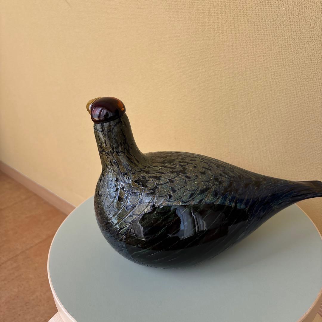 【未使用】イッタラ バードCapercaillieオオライチョウ