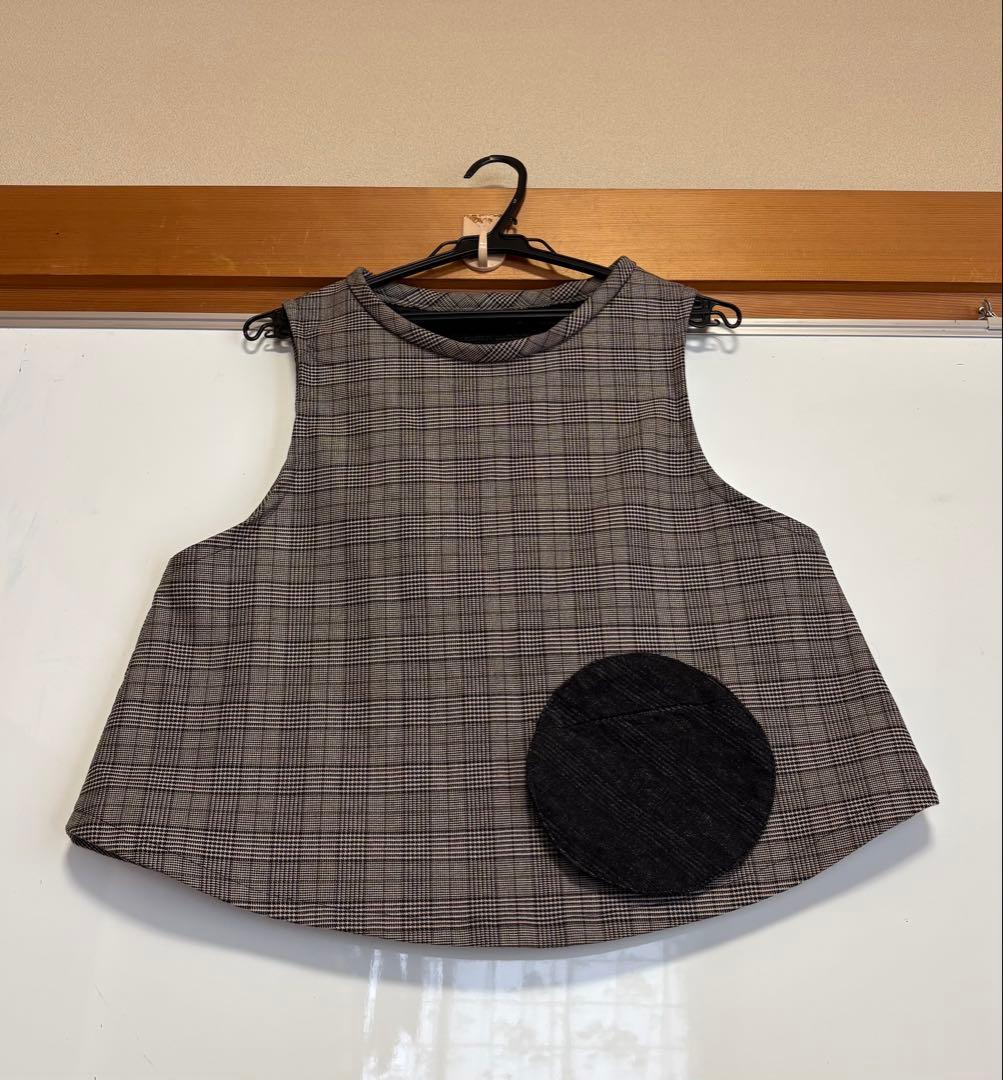 ハンドメイドのベストとパンツ　センソユニコ風