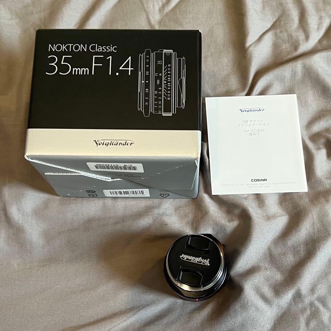 【早い者勝ち】NOKTON classic 35mm f1.4II SC