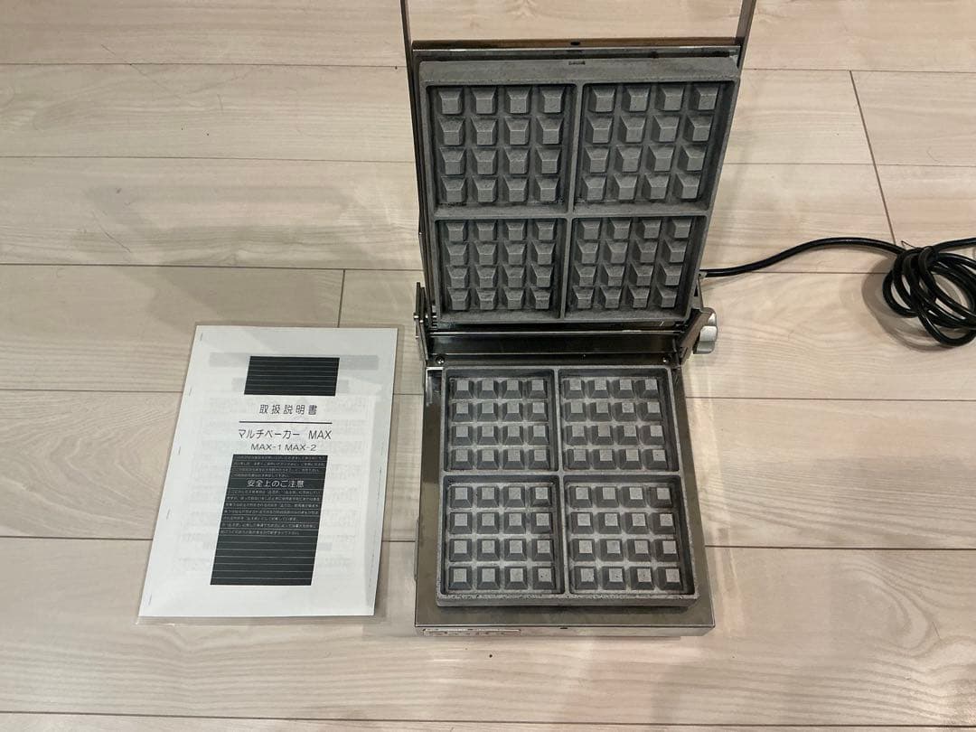 サンテックコーポレーション　マルチベーカーMAX-1 中古ベルギーワッフル