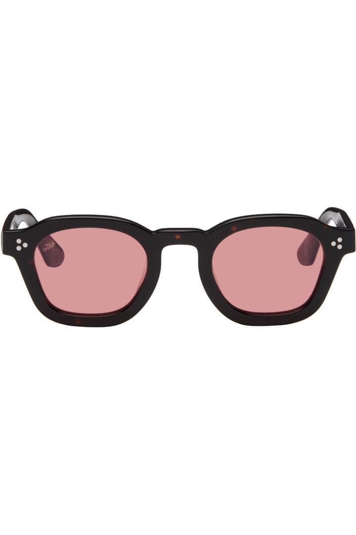 AKILA アキラ　LOGOS サングラス　レッド　赤レンズ