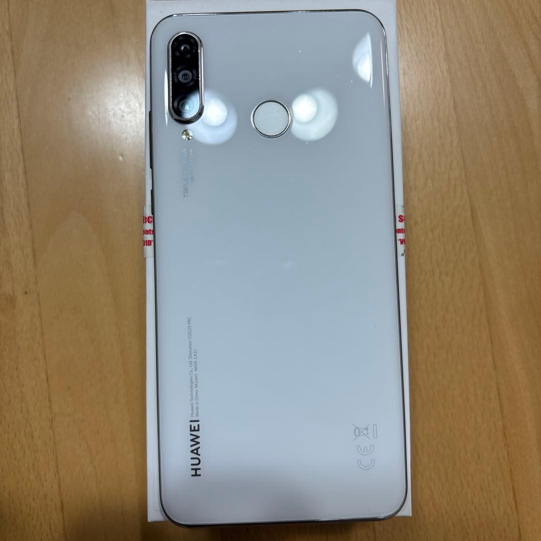 HUAWEI P30 lite SIMフリー パールホワイト