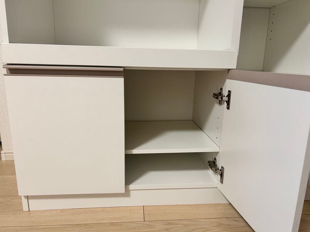 レンジ台(フォルムN RE9090G WH） ニトリ