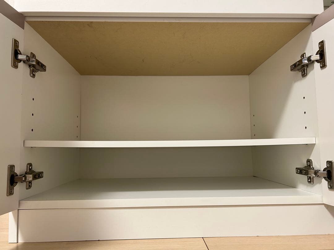 レンジ台(フォルムN RE9090G WH） ニトリ