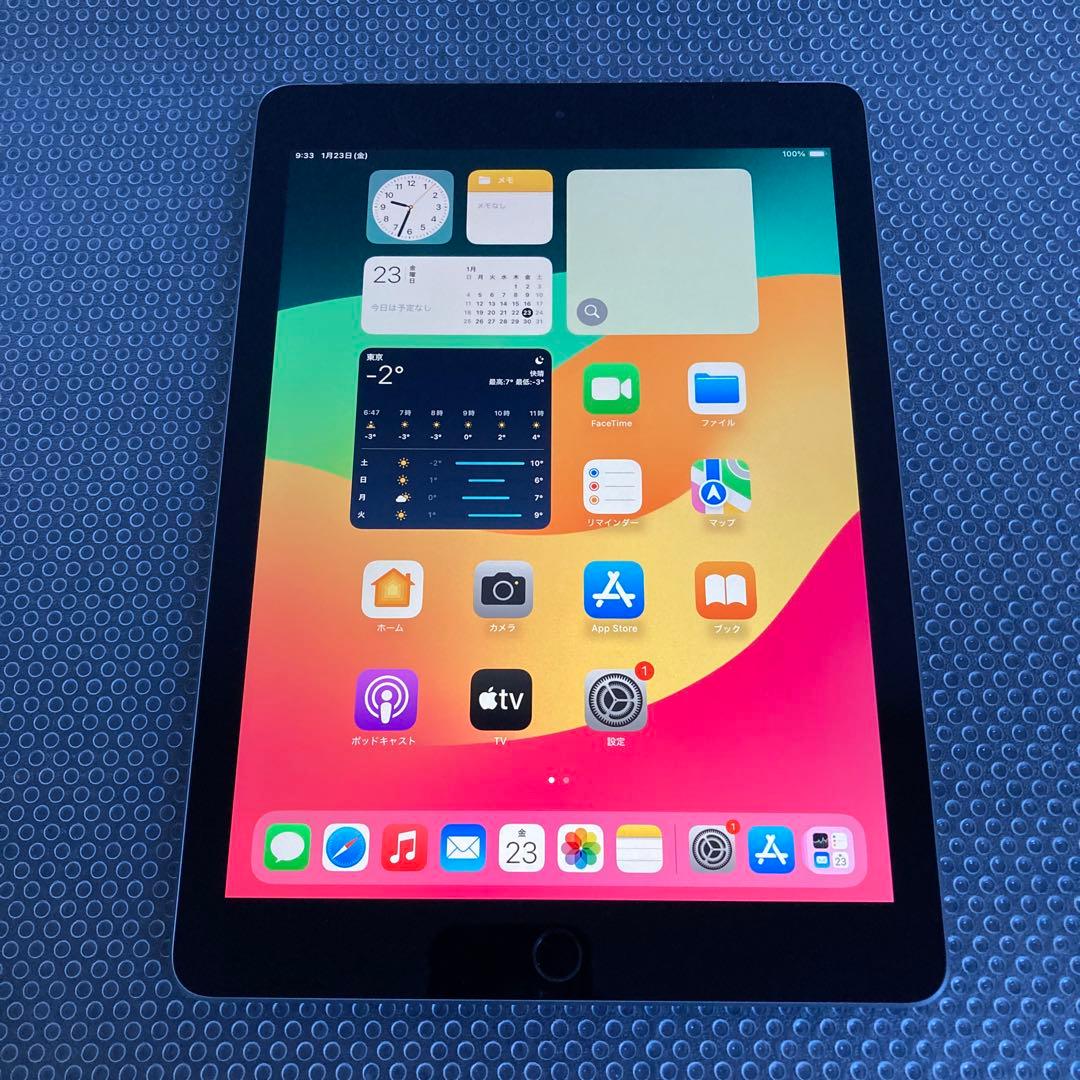 776【早い者勝ち】外観美品☆iPad6 第6世代 32GB SIMフリー☆