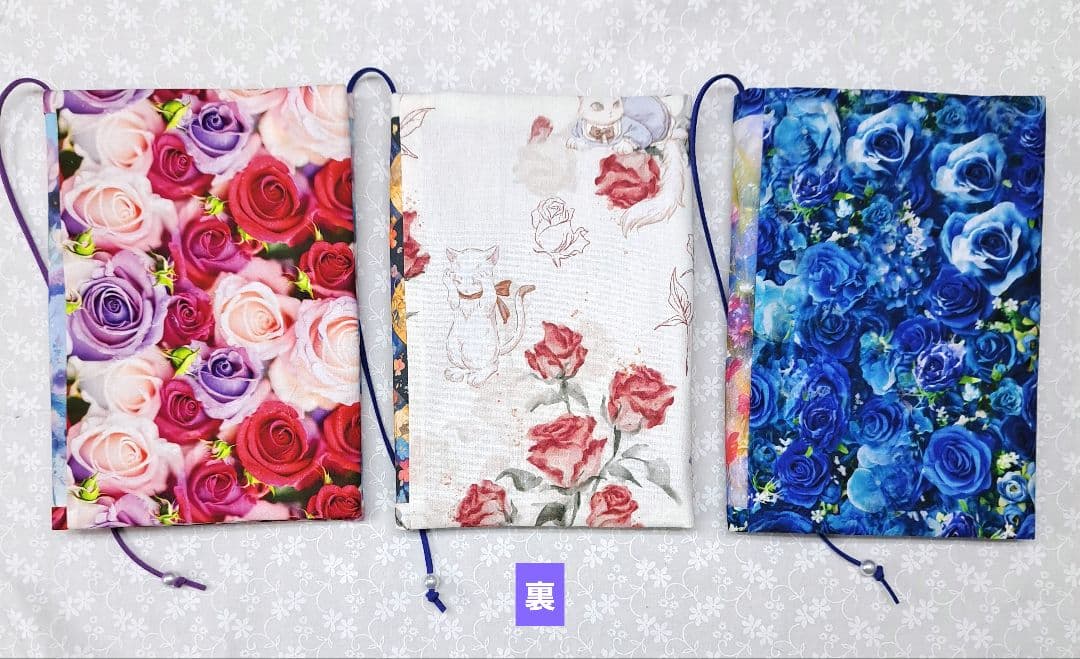 sa⑪ブックカバー、ポーチ