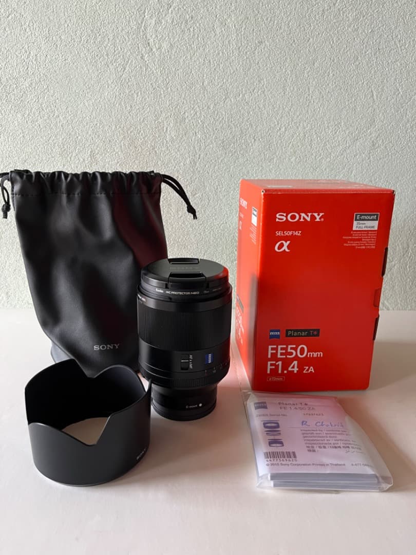 レンズ(単焦点) Planar T* FE 50mm F1.4 ZA SEL50F14Z SONY