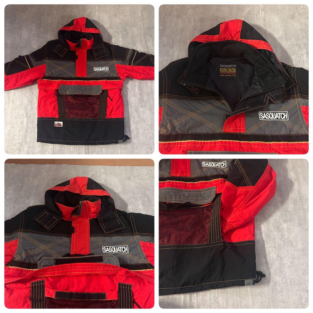 Z157【美品 メンズ(XL)】スキーウェア スノボーウェア セットアップ 上下