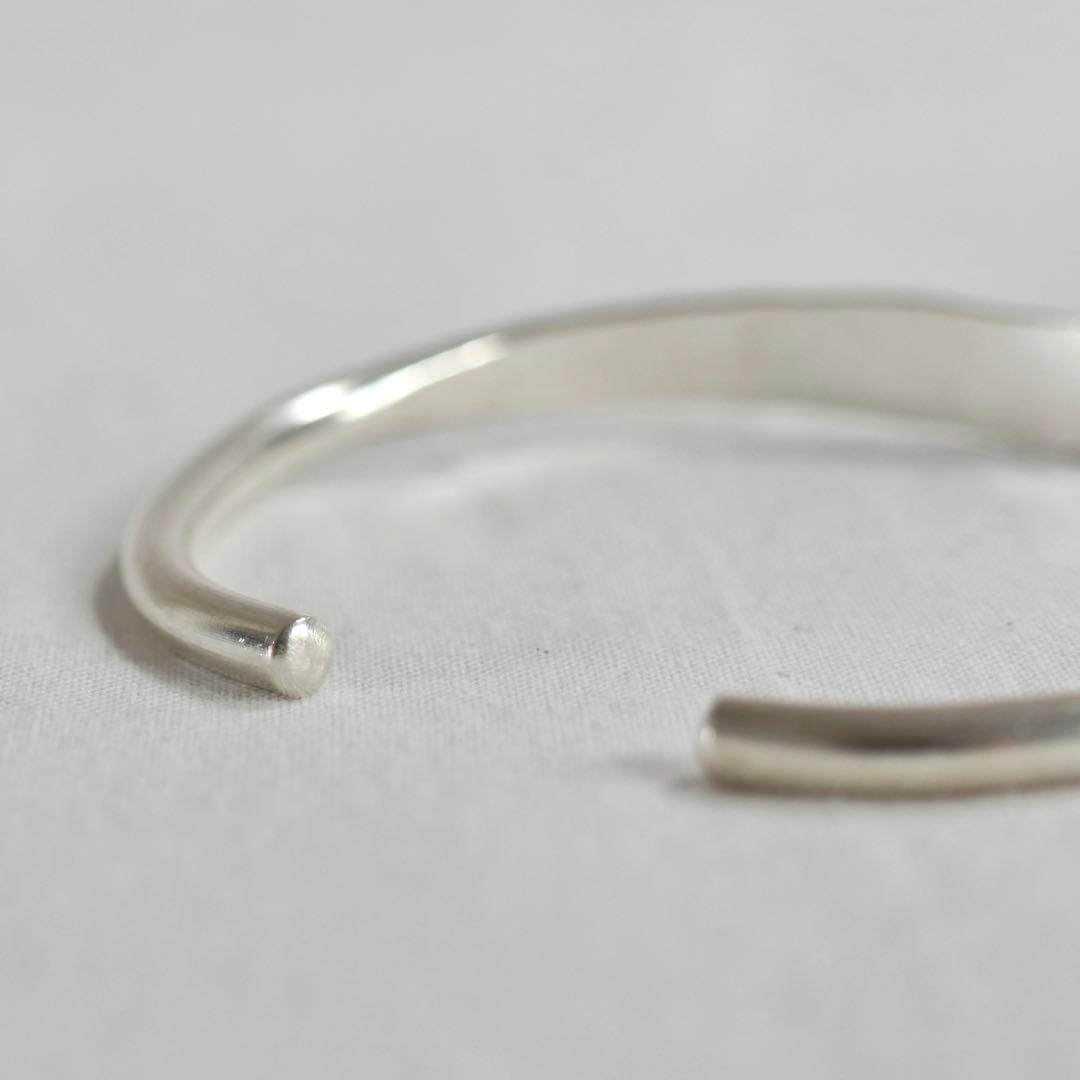 m-BL209｜Karen Silver Bangle カレンシルバー