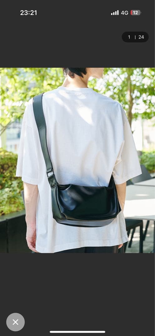 STUDIOUS メンズショルダーバッグ