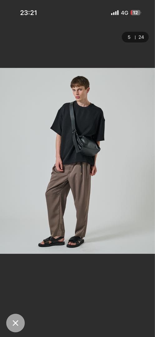 STUDIOUS メンズショルダーバッグ