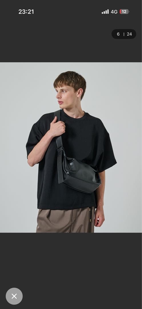 STUDIOUS メンズショルダーバッグ