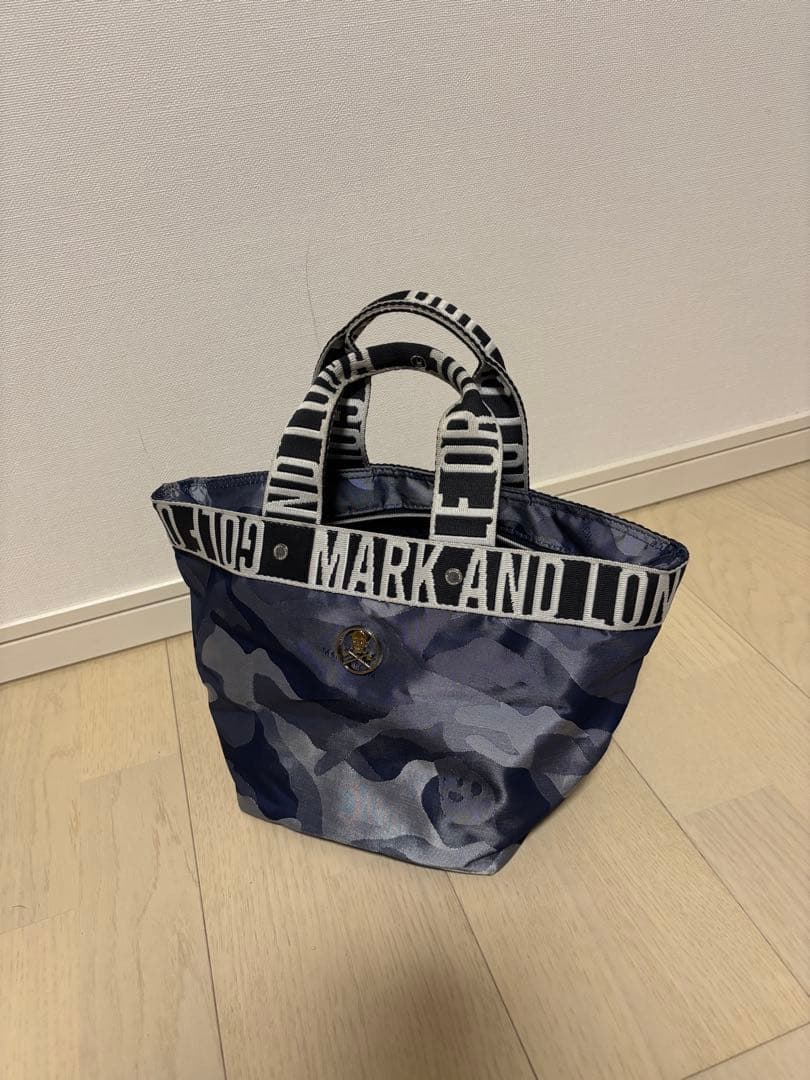 MARK&LONA マークアンドロナ カモフラ柄 カートバッグ ラウンドバッグ