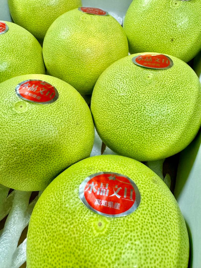 2高知特産 水晶文旦 8～6玉入 約3kg ×4箱文旦 産地直送 送料無料