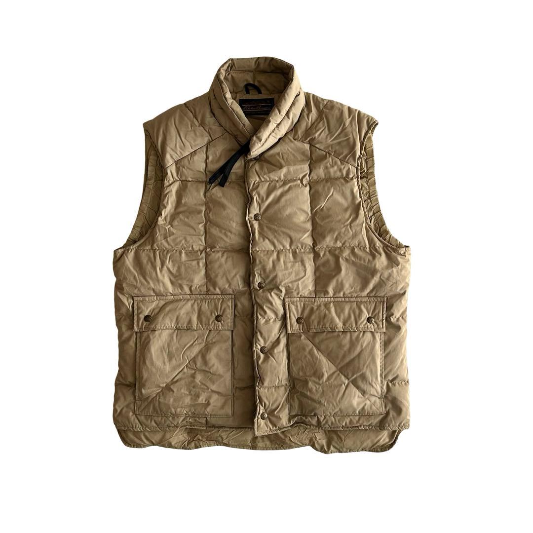 【ほぼデッド】70s エディーバウアー マウンテンダウンベスト 黒タグ L相当