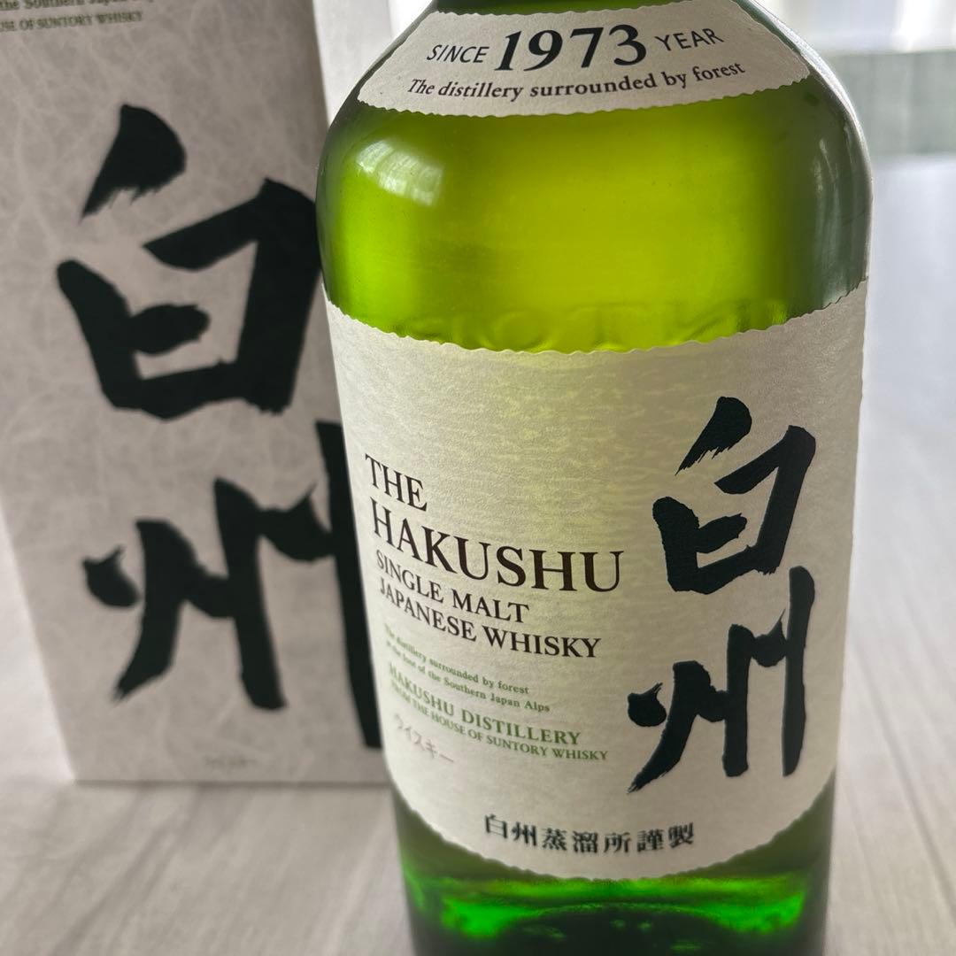 白州　HAKUSHU シングルモルトウイスキー 700ml 箱付き