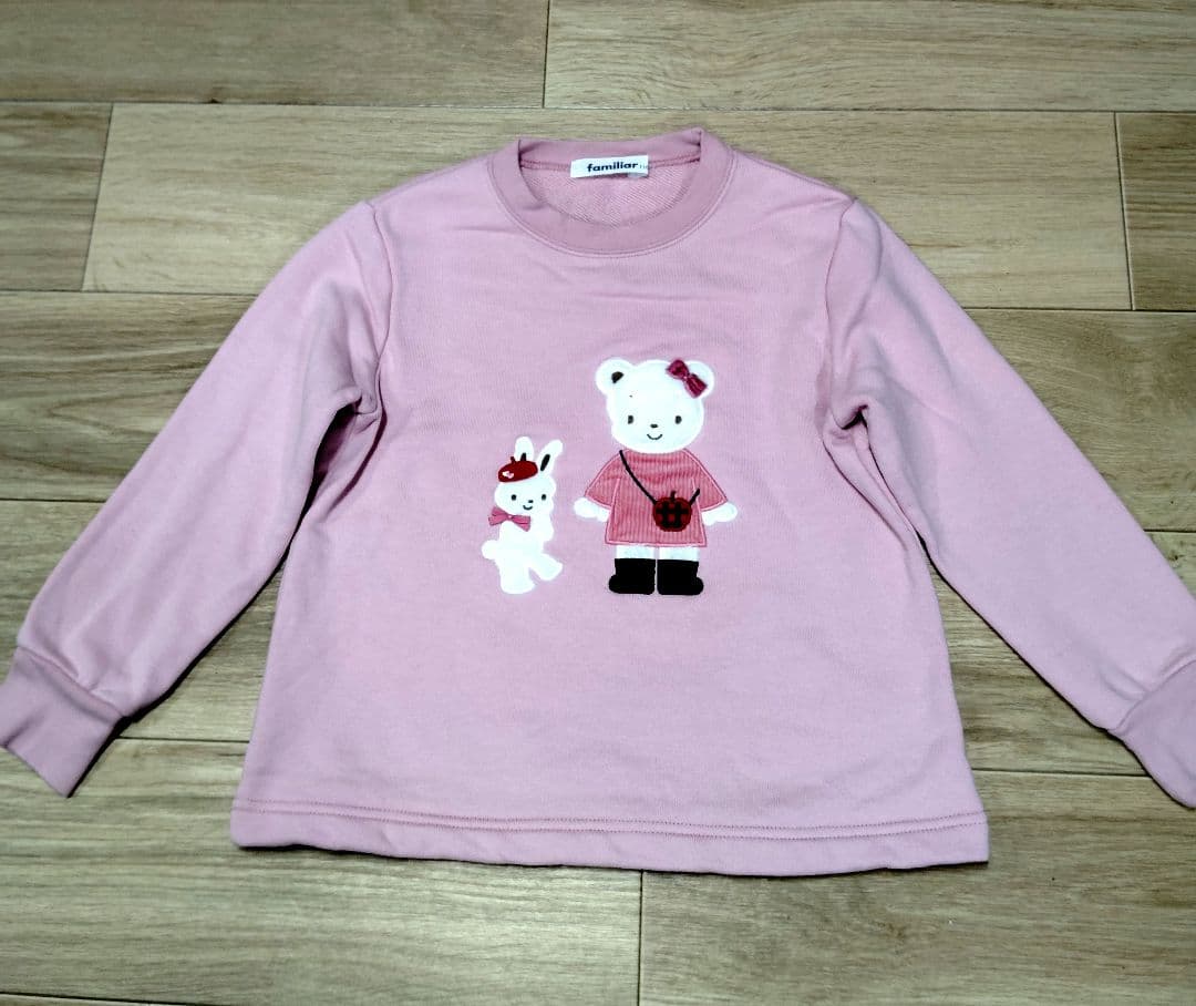 familiar ファミリア　新作　現行品　リアちゃん　トレーナー　110