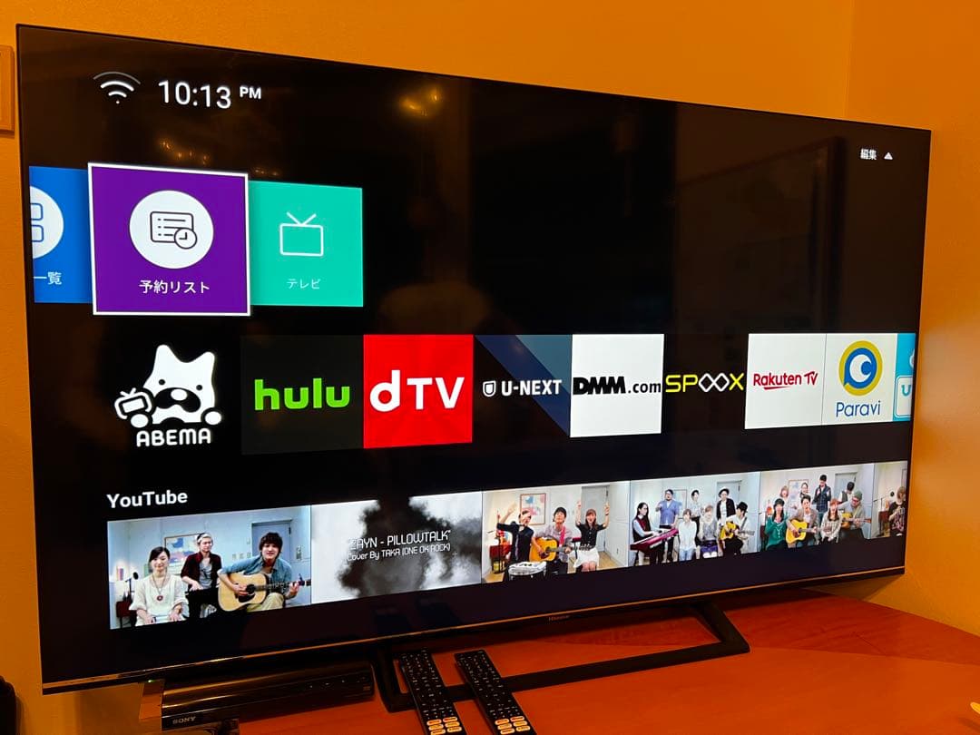 Bom Bom　Hisense 65インチ 4K液晶テレビ 65S6E