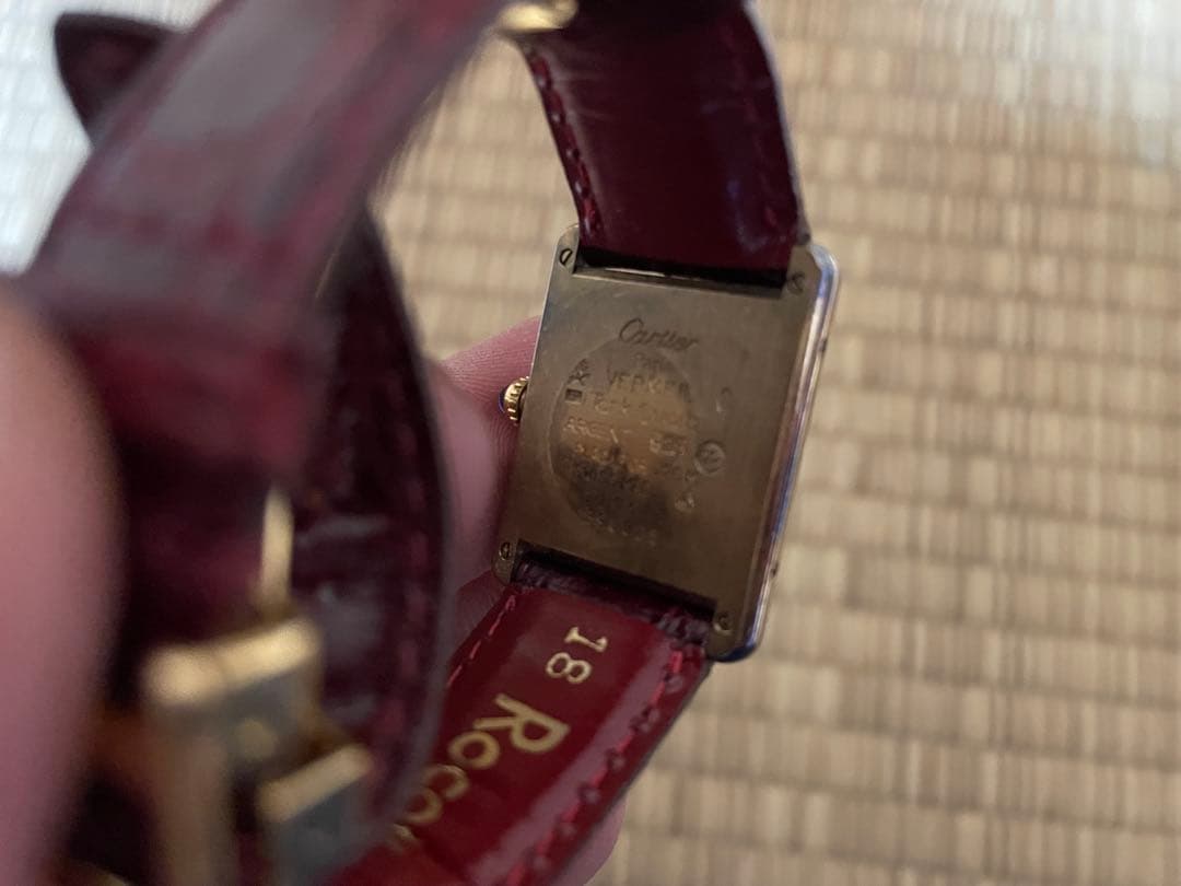 CARTIERカルティエ マストタンク ヴェルメイユ