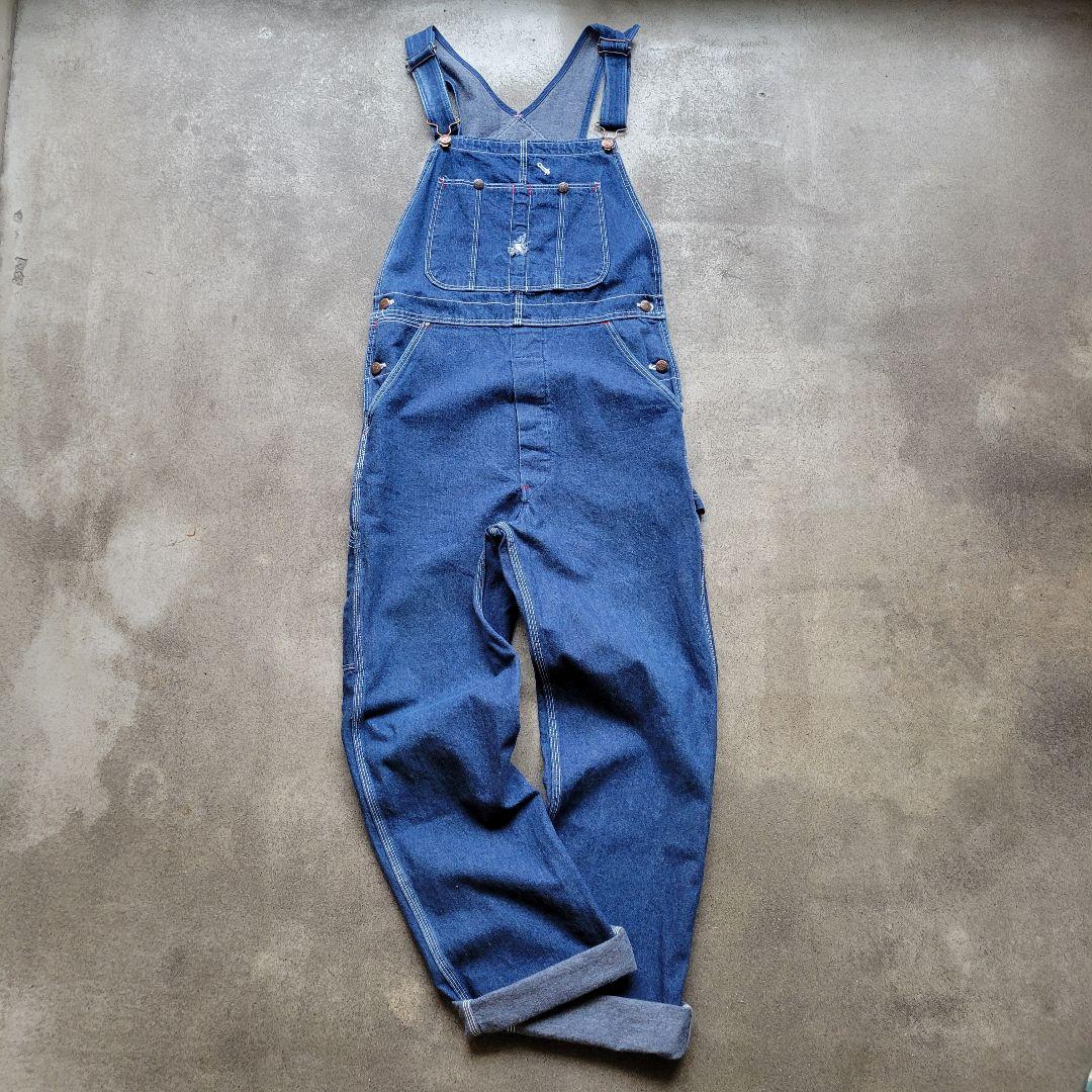 90s BIG MAC ビックマック デニム オーバーオール W32