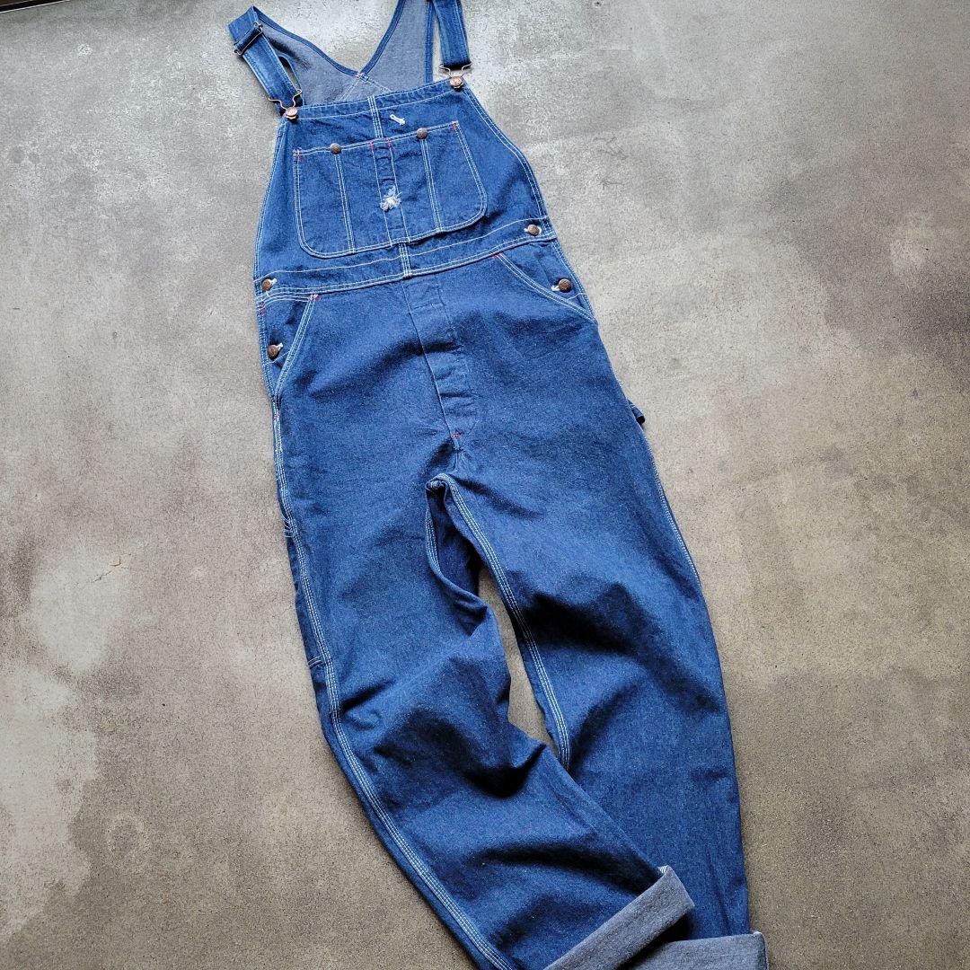90s BIG MAC ビックマック デニム オーバーオール W32