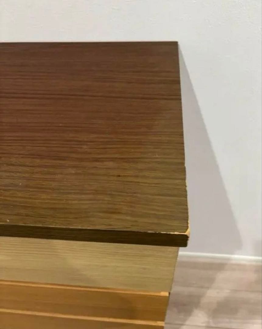 【送料込み✨】ニトリ　ハイチェスト　カレナ　80HC DBR 木目調家具