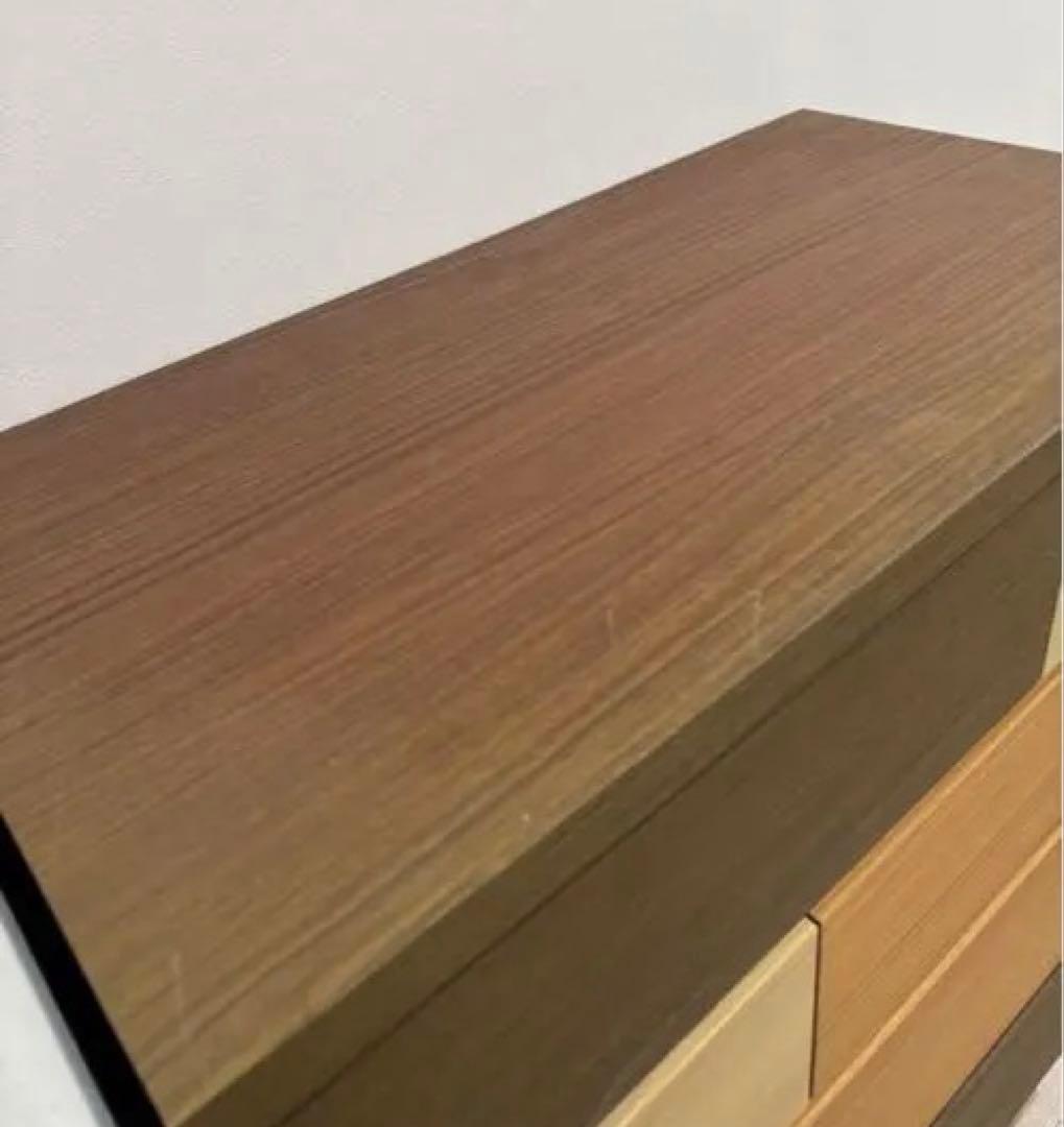 【送料込み✨】ニトリ　ハイチェスト　カレナ　80HC DBR 木目調家具