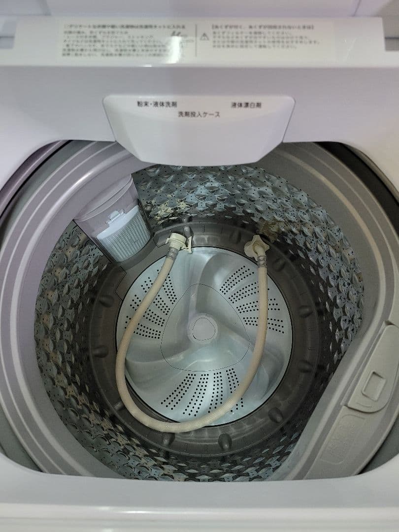 NITORI ニトリ 2024年製 全自動洗濯機 NT60L1WH 6kg