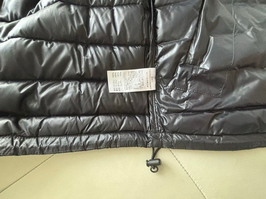 【美品】DANTONダントン インナーダウンベスト 40黒 男女兼用