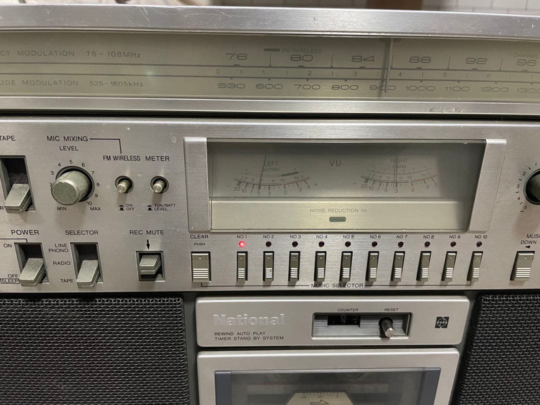 NATIONAL RX-5700 ラジオカセット動作確認済み