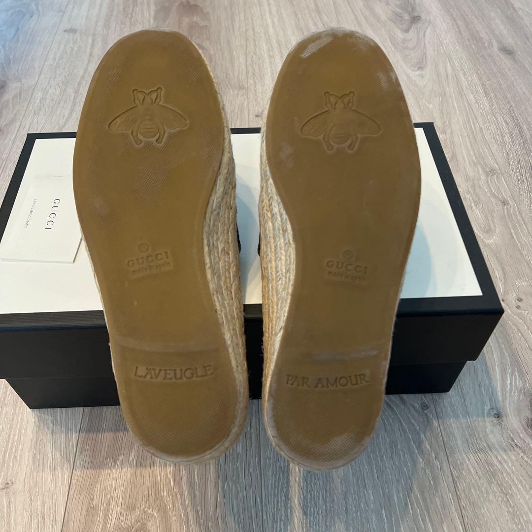 GUCCI グッチ エスパドリーユ サンダル