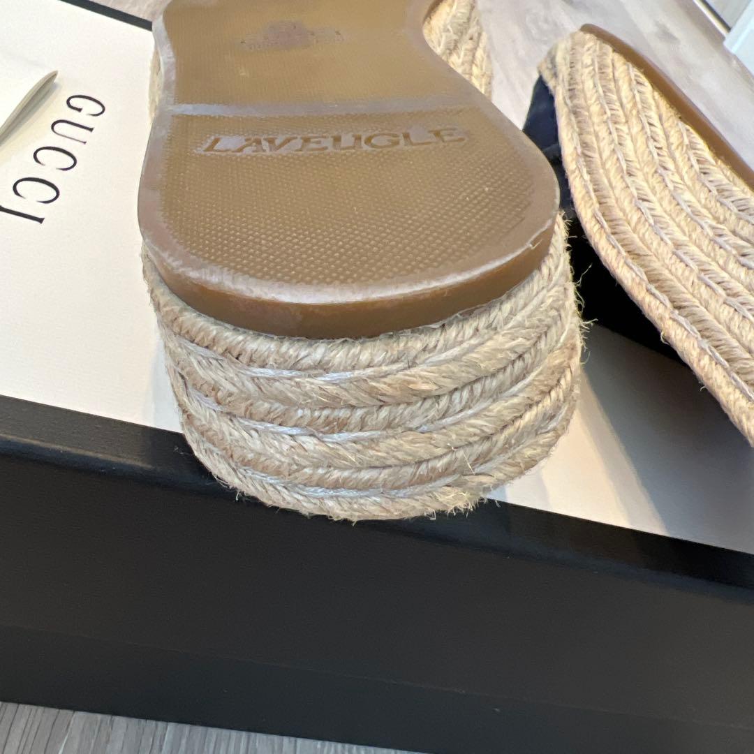 GUCCI グッチ エスパドリーユ サンダル