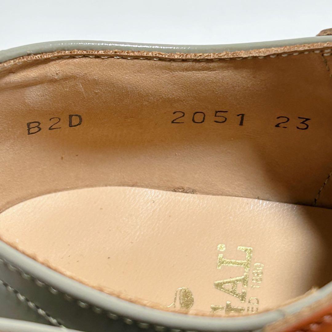 極美品☆REGAL サドルシューズ 2051 ドレスシューズ レザー 23cm