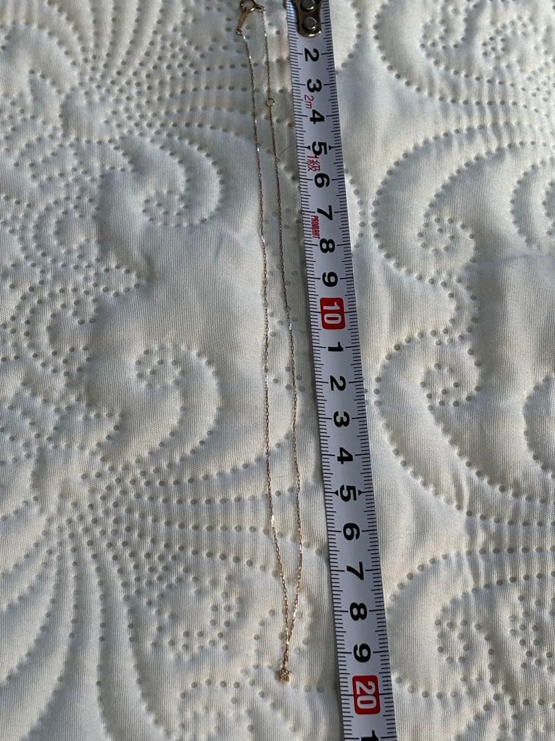 ジュエリーツツミ　星型ネックレス　10k 10金　スター　ダイヤモンド　PG