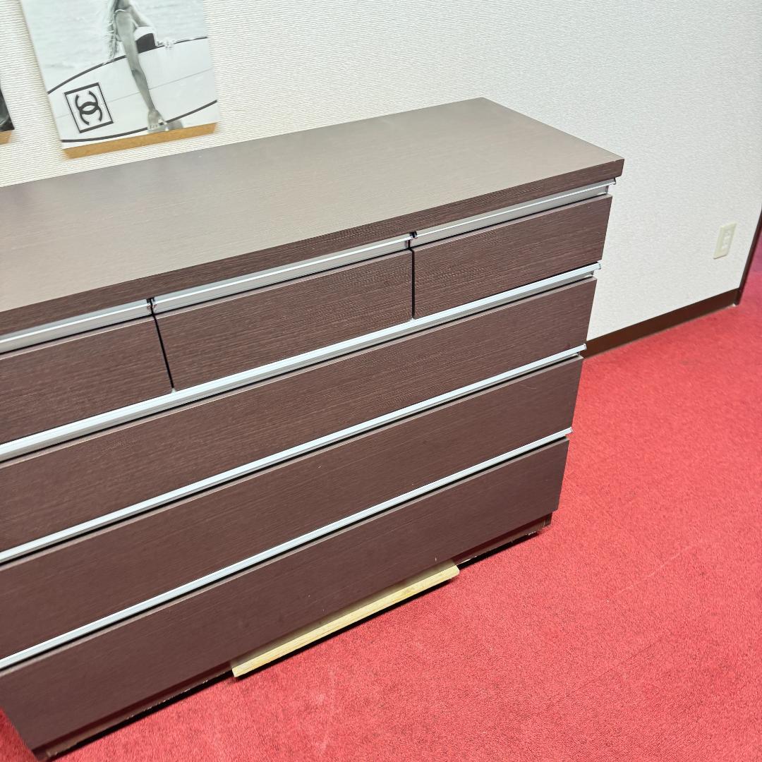 東京23区送料無料　美品ニトリ　チェスト　洋服タンス　幅120㎝