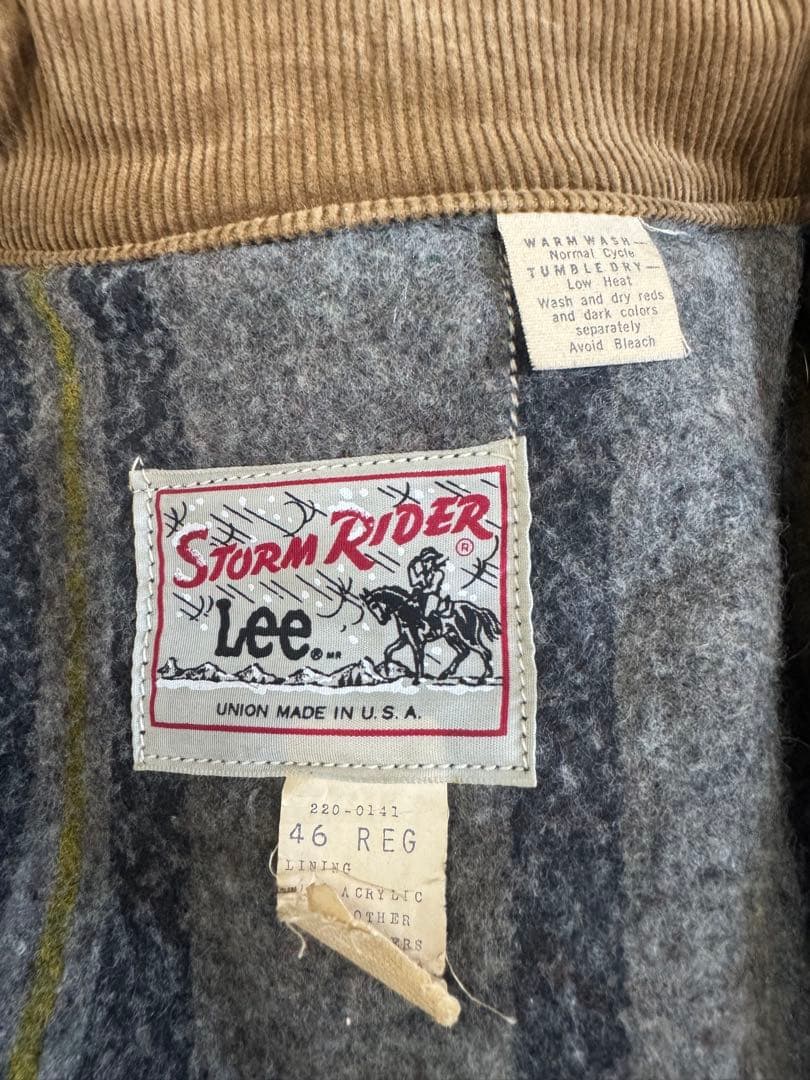 Lee Storm Rider ジャケット 46 REG ヴィンテージ