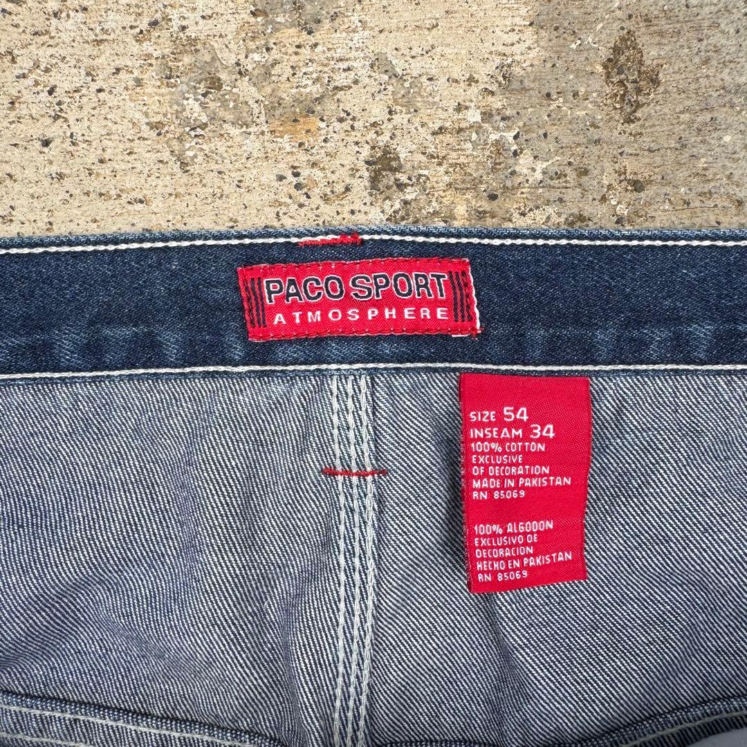 【PACO SPORT】パコ W54 デニムワークパンツ