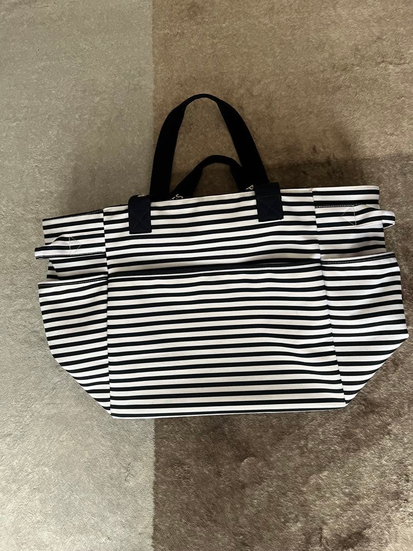 PEARLY GATES ストライプ ロッカーバック