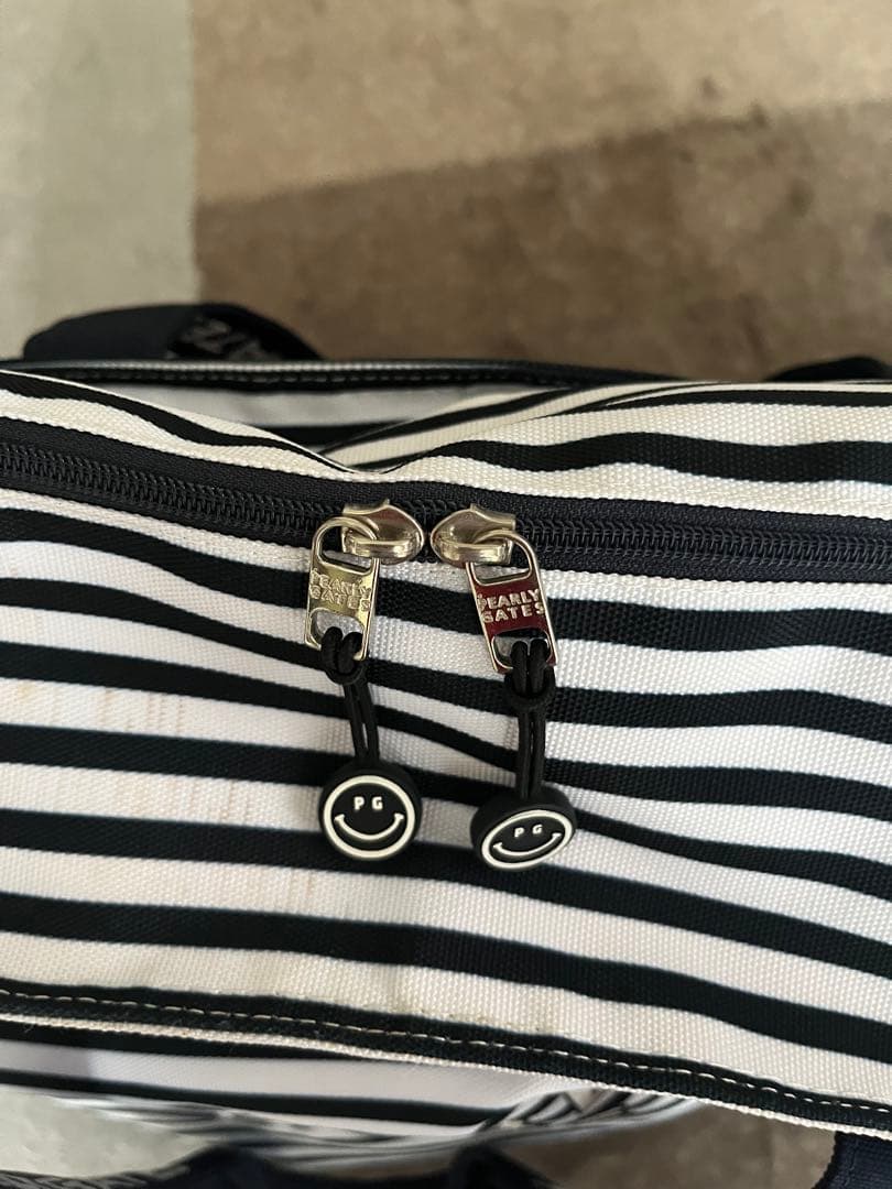 PEARLY GATES ストライプ ロッカーバック
