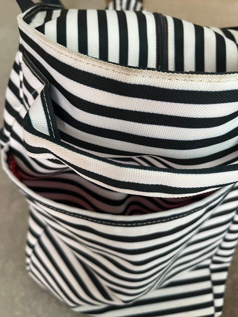 PEARLY GATES ストライプ ロッカーバック