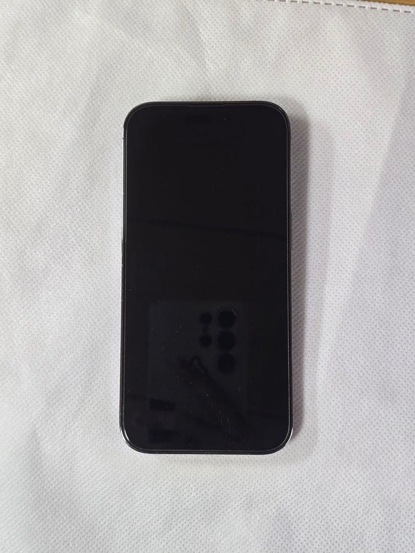 【美品】Apple iPhone 14 Pro 128GBディープパープル 本体