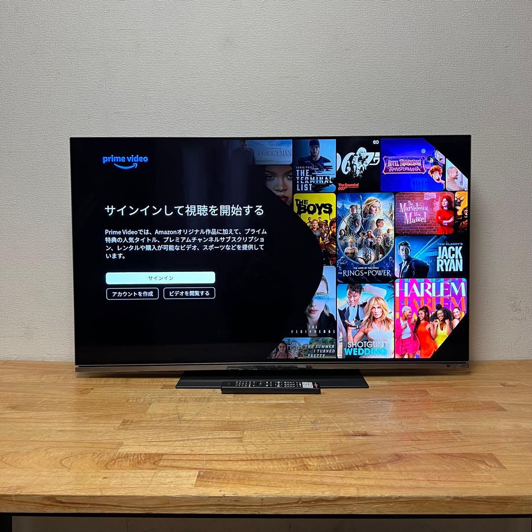 東芝 48V型 4K 有機ELテレビ REGZA 48X8900L 2023年製