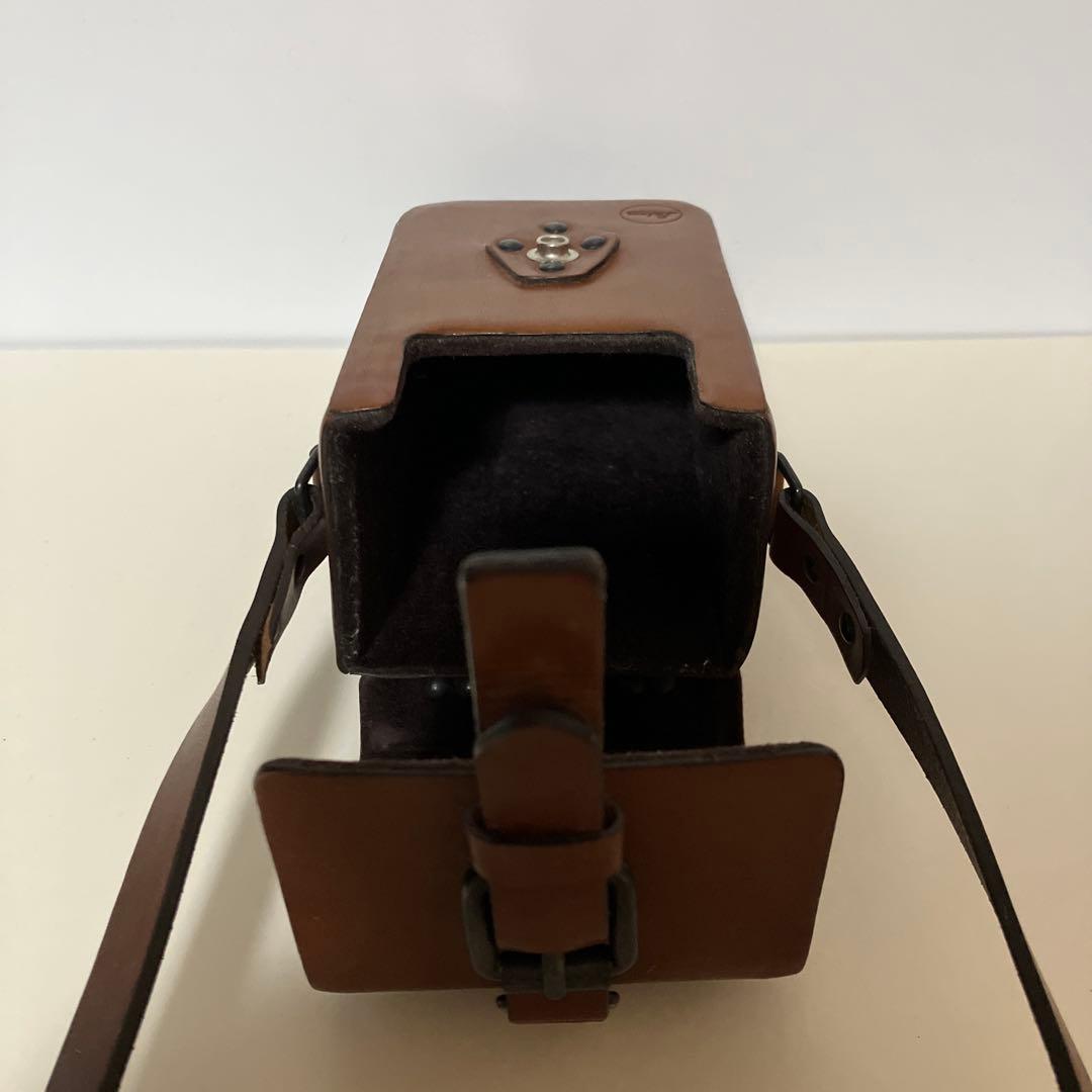 希少　Leica ブラウンレザーショルダーバッグ
