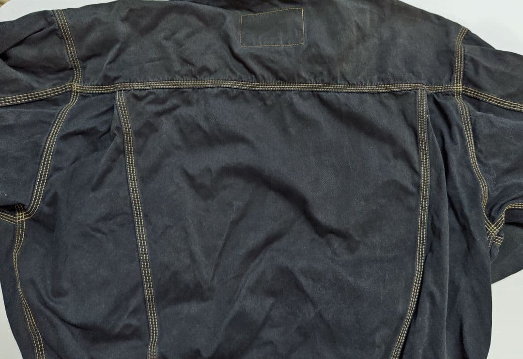 イタリア製 DIESEL INDUSTRYS ブラックデニムジャケット