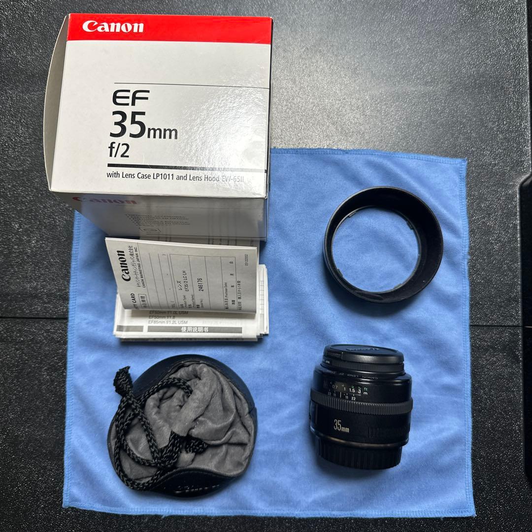Canon EF 35mm f/2 レンズ